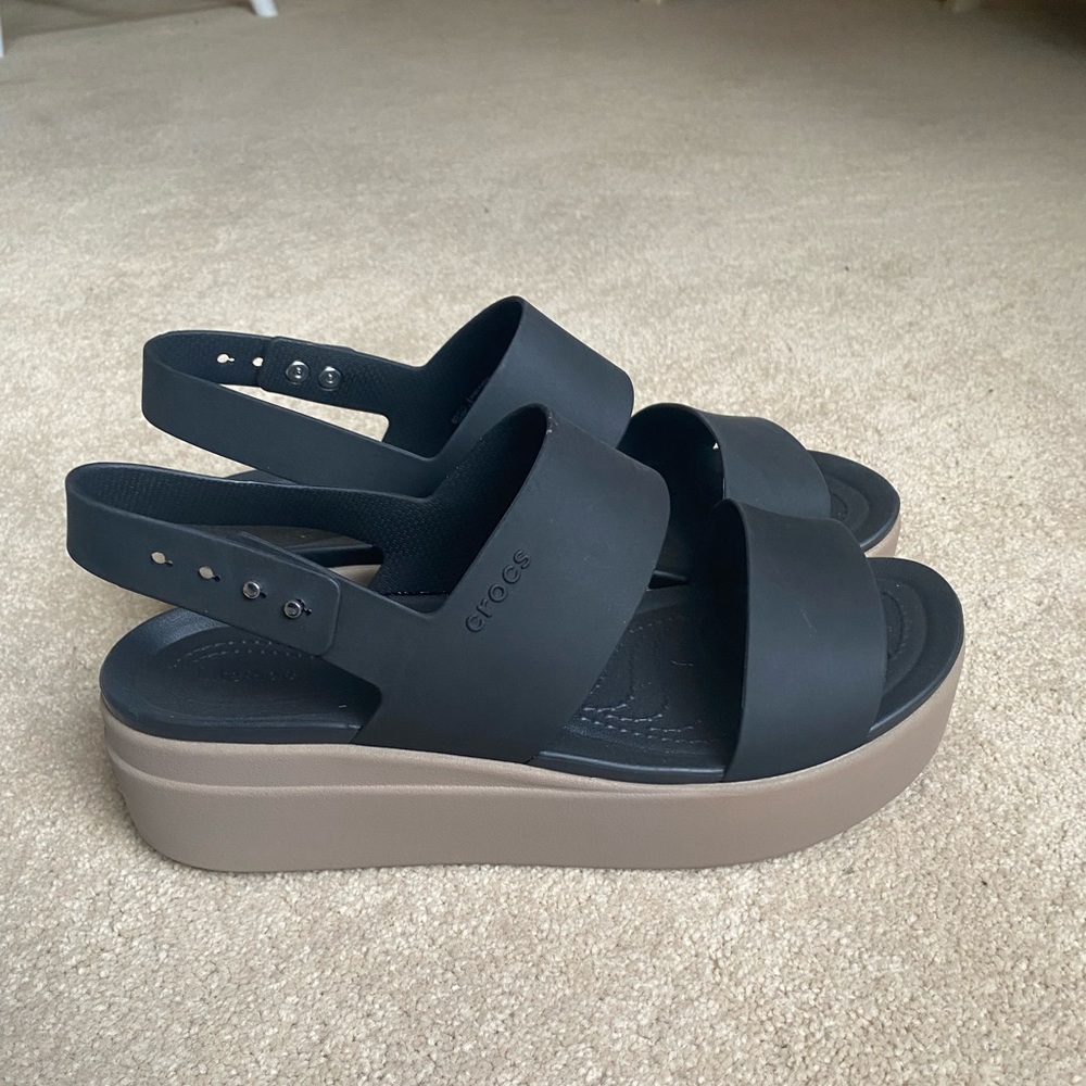 Crocs Low Wedge Sandals